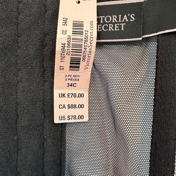 Victoria’s Secret Black Mesh and Lace Bustier 34C - Picture 6 of 7